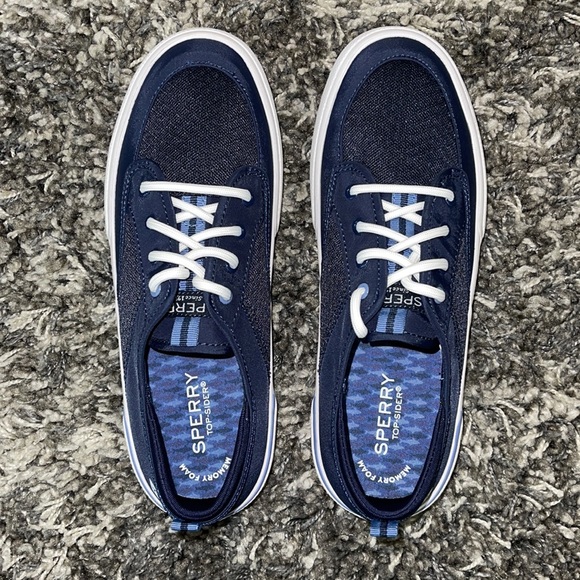 New SPERRY Soletide sneakers in Navy Blue - Picture 8 of 14